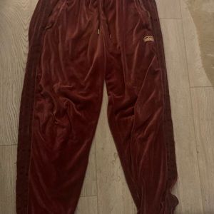 Adidas Velvet Drawstring Sweats.